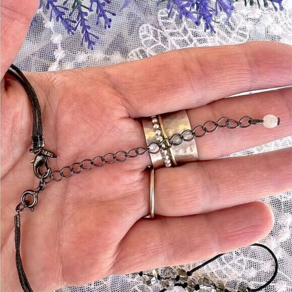 SHA Signed Crystal Bead 2 Strand Necklace - Picture 5 of 8